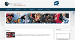 Desktop Screenshot of nfsecuritecivile.fr