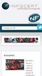 Mobile Screenshot of nfsecuritecivile.fr