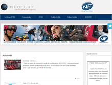 Tablet Screenshot of nfsecuritecivile.fr